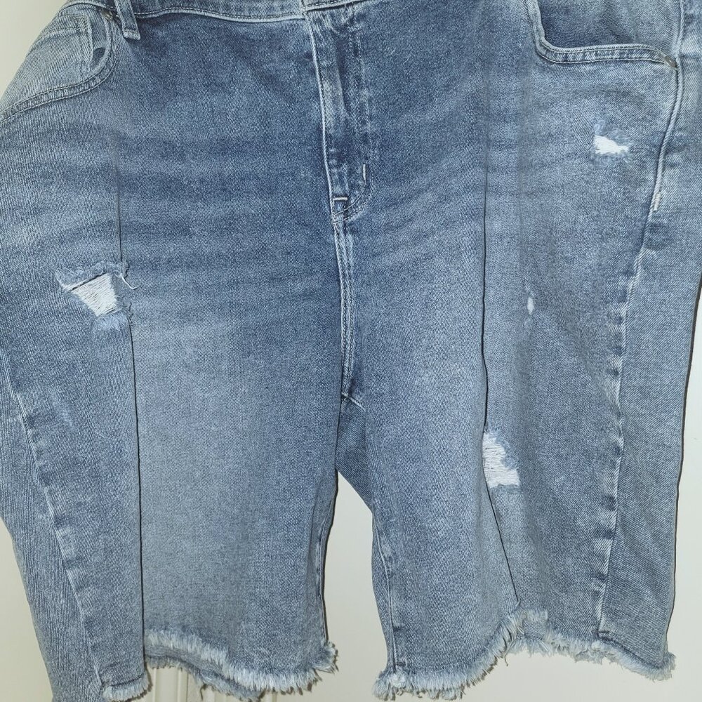 Lane Bryant Distressed Jean Shorts